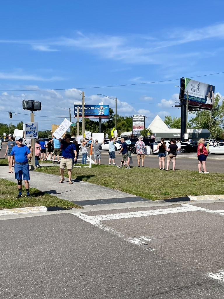 Indivisible North Pinellas join movement in North Pinellas County, Florida