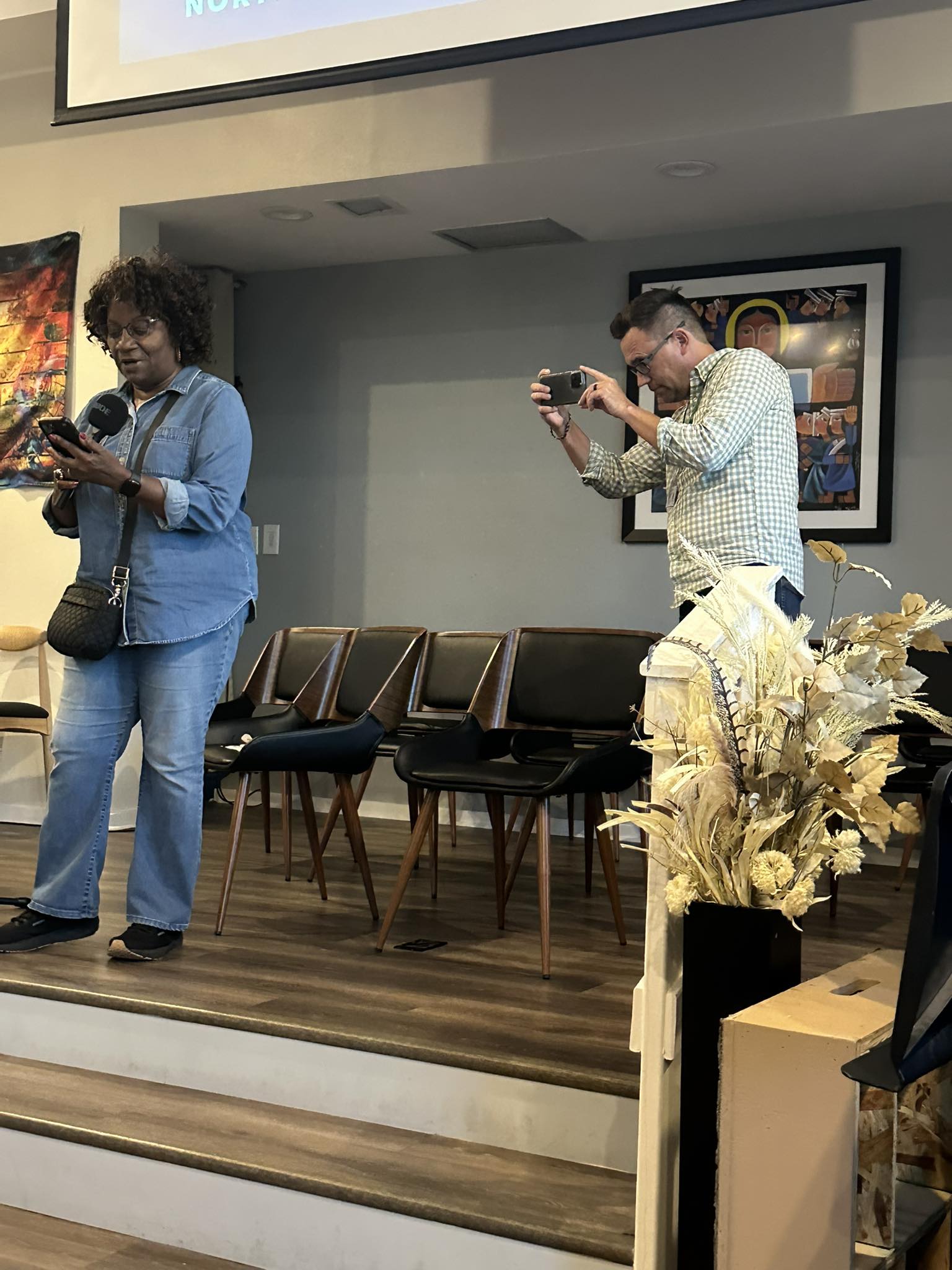 Grassroots activist meeting in Palm Harbor, Florida, North Pinellas grassroots organizing