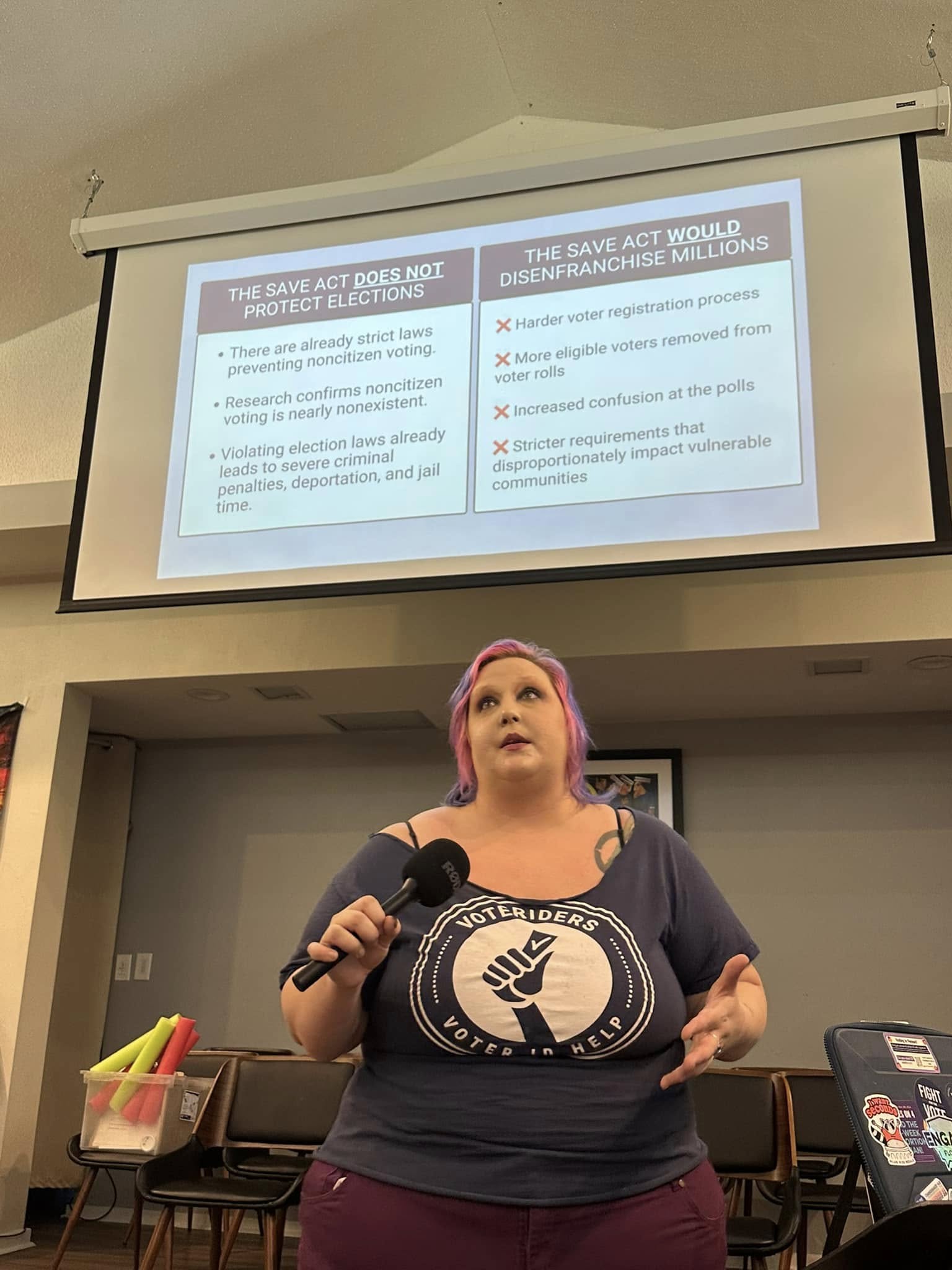 Grassroots activist meeting in Palm Harbor, Florida, North Pinellas grassroots organizing