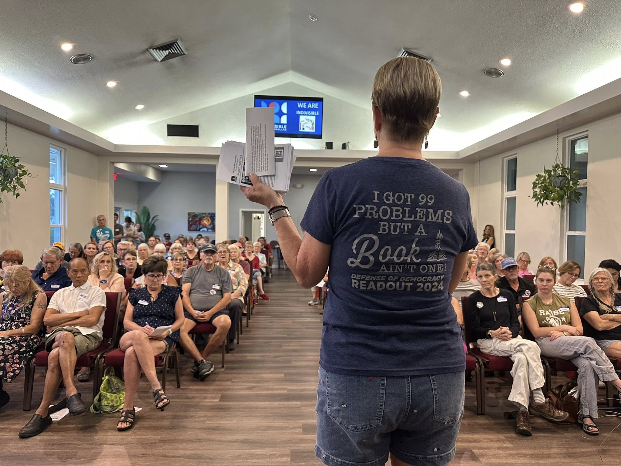Civic Engagement town hall meeting in Clearwater, Florida, North Pinellas grassroots organizing