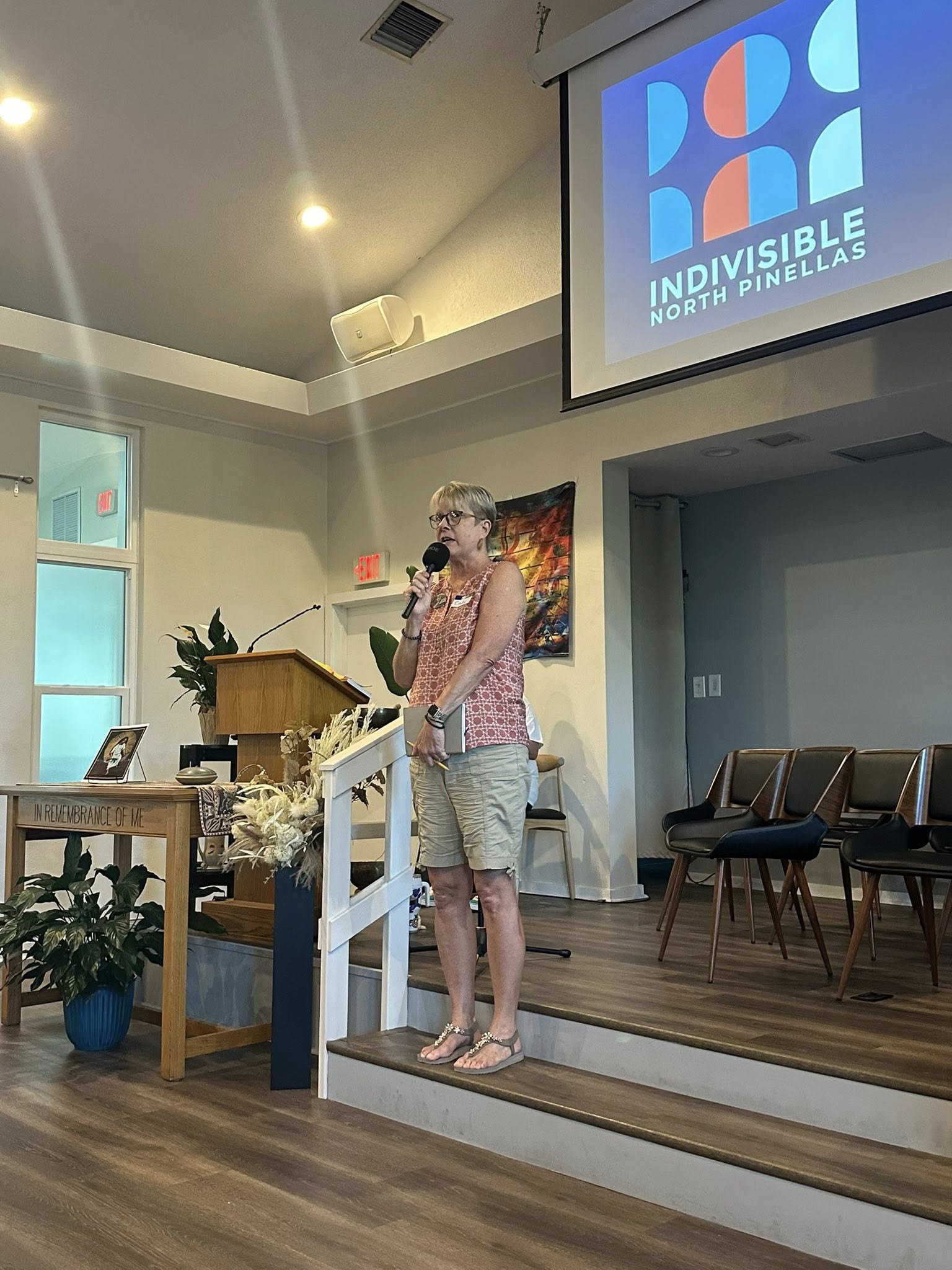 Democrat town hall meeting in North Pinellas County, Florida, North Pinellas grassroots organizing