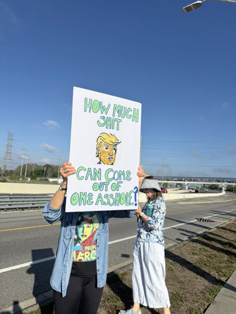 Only bad things come out of trump