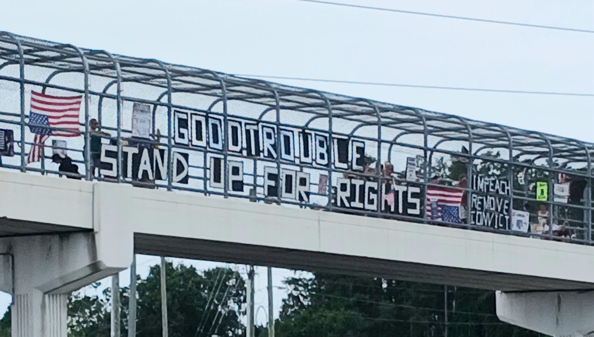 Resistance community rally in Clearwater, Florida, Indivisible North Pinellas