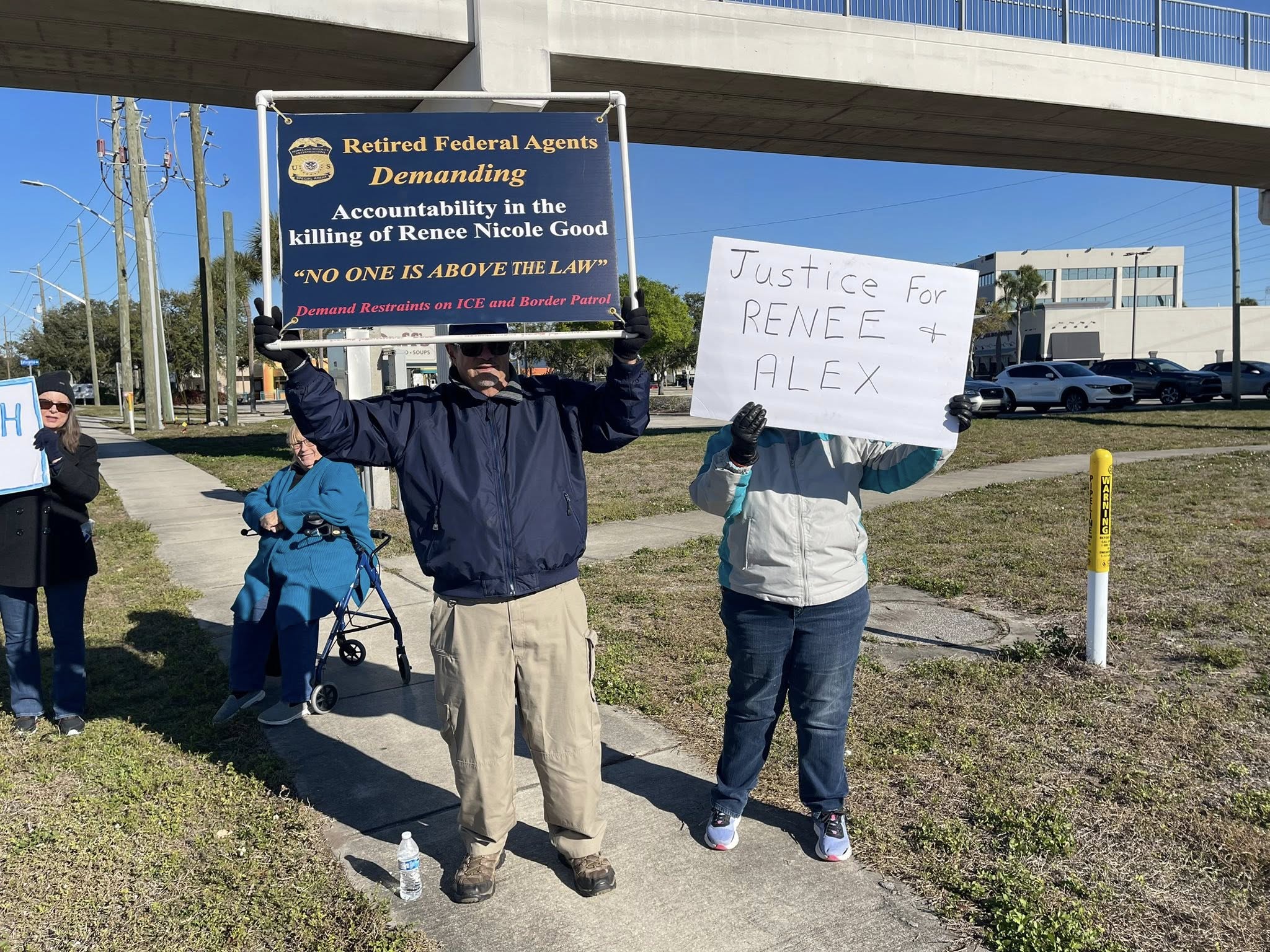 Resistance demonstration in Clearwater, Florida, Indivisible North Pinellas