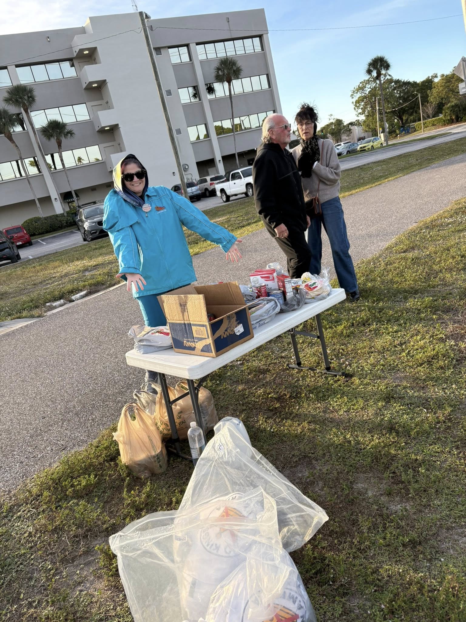 Community overpass bannering in Clearwater, Florida, Resistance grassroots activism