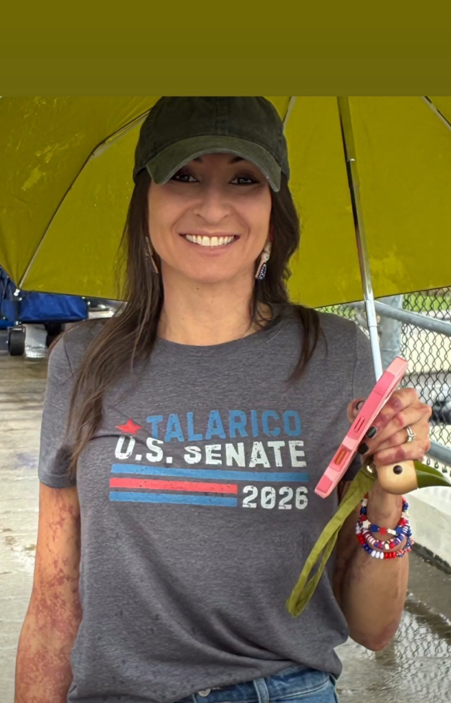 Operation Overpass lady's t=shirt Talarico U.S. Senate 2026